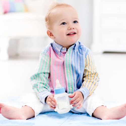 Agarre para Biberón Fonney, Agarre de Silicona para Vaso con Boquilla - Portabiberón con Mango de Fácil Agarre, Enseña al Bebé a Sostener el Biberón, Portabiberón para Bebé S
