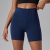 Yoga Shorts For Women High Waist Absorbing Nylon Spandex With Moisture Wicking For Fitness And Running