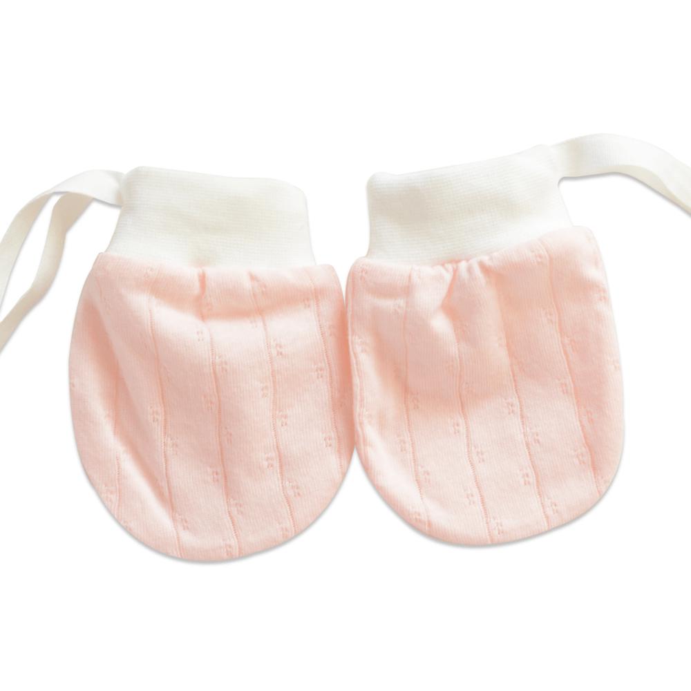Breathable Baby Anti-Scratch Teething Gloves - Newborn Infant Mittens for All Seasons