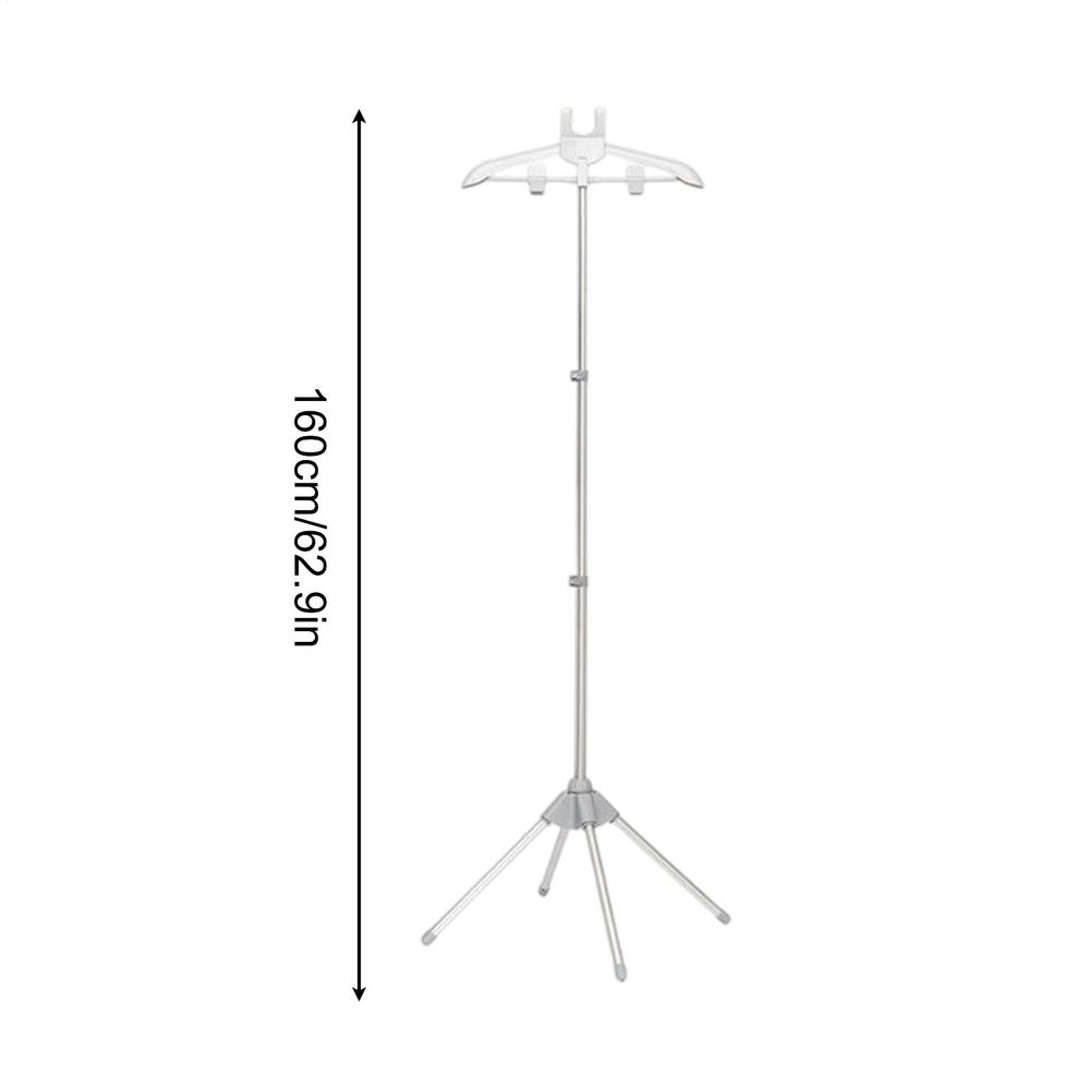 Стойка-вешалка для отпаривателя телескопическая кронштейн для отпаривателя регулируемая стойка для глажки одежды для путешествий стирки дома в помещении шкафа серый 5290₽