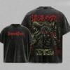 2026 Hete Verkoop Dorohedoro Manga Bedruikt T-shirt Vintage Gewassen T-shirt Mannen Vrouwen Kleding Zomer Hoge Kwaliteit Katoen Kleding Casual Oversized T-shirt Top