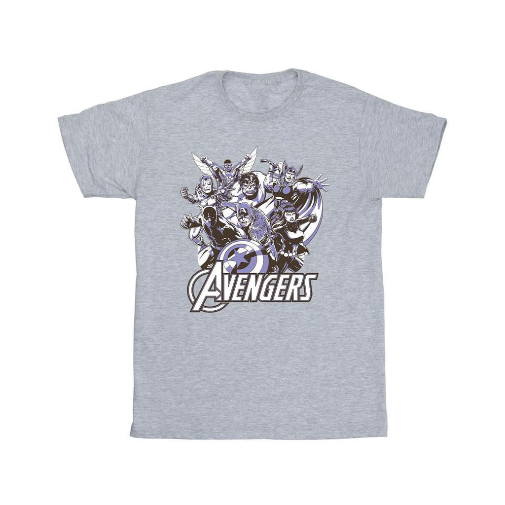 Avengers Boys Group T-Shirt