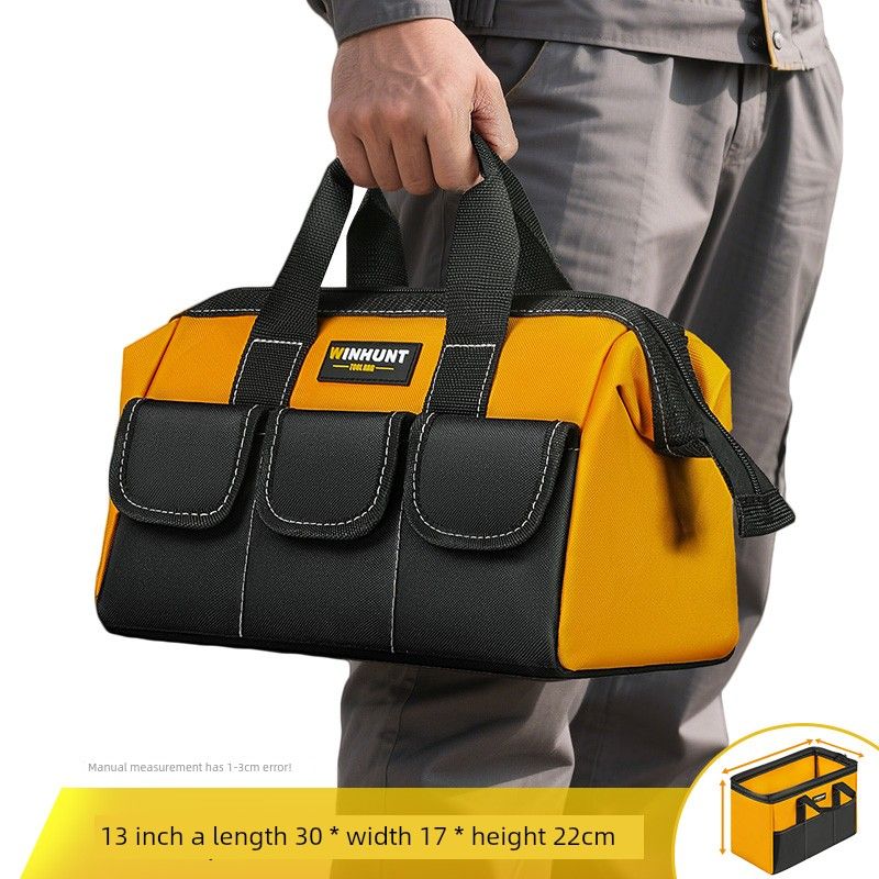 

Changshengke Portable Multi-Functional Durable Electrician Canvas Repair Accessories Storage Hardware Kit 13 inch portable