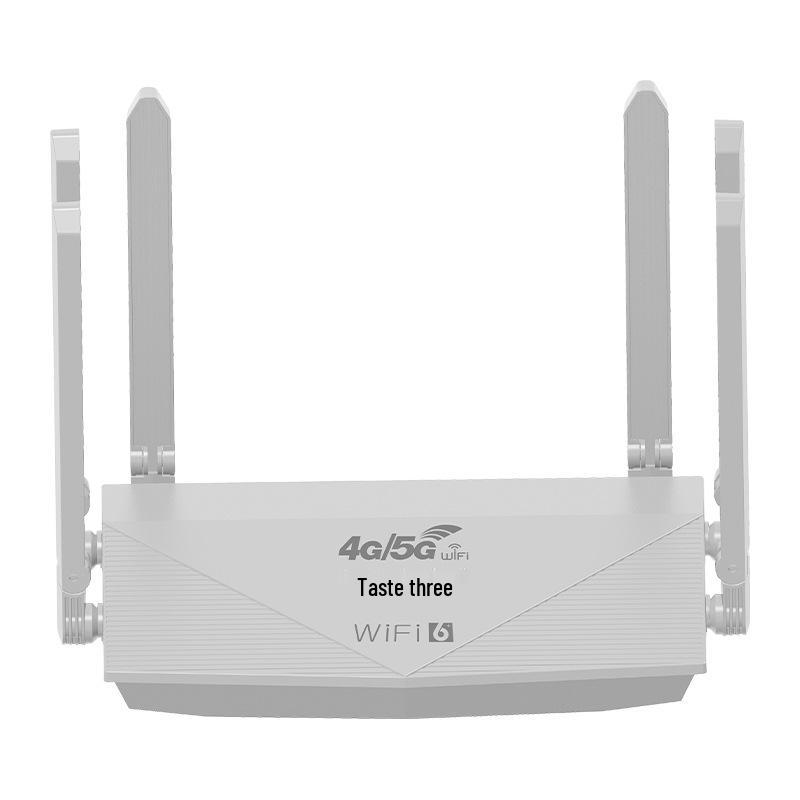 4G Router with SIM Card: Six-Antenna, Built-in Battery for Home, Office & Public WiFi Sharing