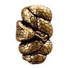 Serpent Brass Beads DIY Jewelry Making Kit Vintage Craft Accessories For Bracelets Necklaces Unisex Gift