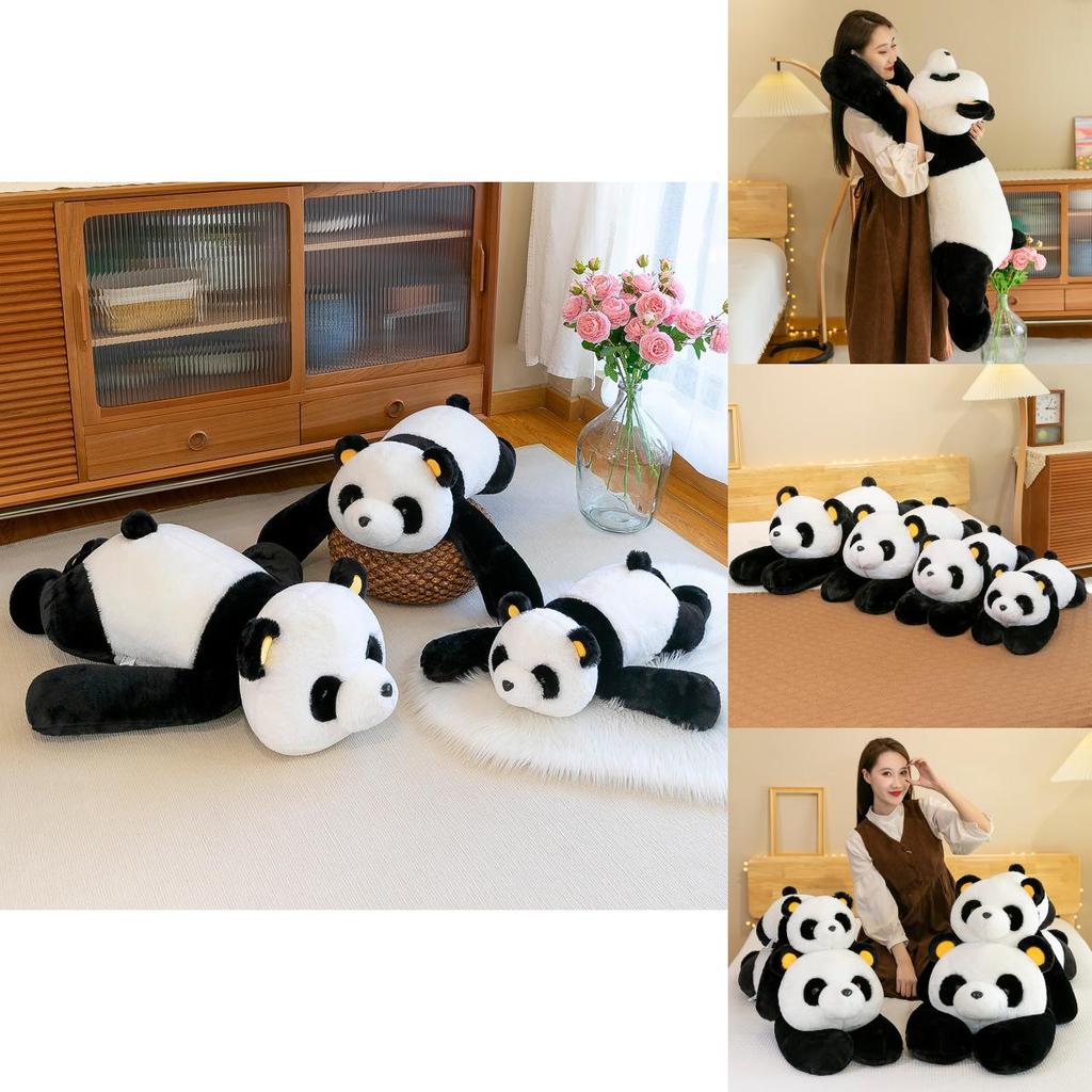Adorable Giant Panda Plush Toy Soft Stuffed Animal Doll Perfect Birthday Gift Pillow Cuddle Toy For Girls