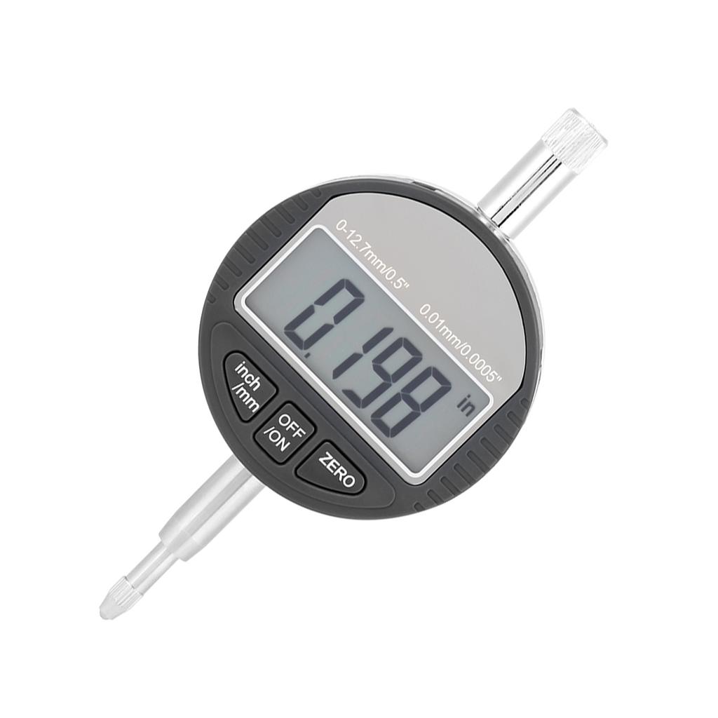Digital Probe Indicator Gauge 0?12.7mm0.5"" Clock DTI 0.01mm0.0005"" Test