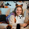 Ghost Pillow Ghost Decor Party Decorative Pillows Halloween Decorations Cushion For Fall Holiday Indoor Living Room Sofa Bedroom