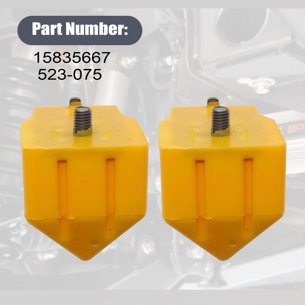 FZJDSD Pair Front Suspension Control Arm Bump Stop Fit For Chevrolet Silverado 2001-2010 GMC