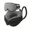 Flexible Comfortable Travel Pillow With Eye Cover For Head And Shoulder Relief On Long Flights And Road excursions P9YB