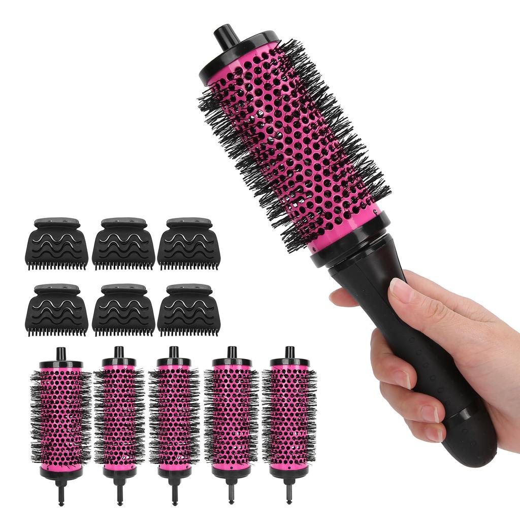 Barils de peigne détachables avec clips de manche Ensemble de brosses peignes résistant aux hautes températures