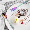 Royal Tableware Set Embossed Retro Stainless Steel Knife, Fork, Spoon Hotel Western Food Knife, Fork CST