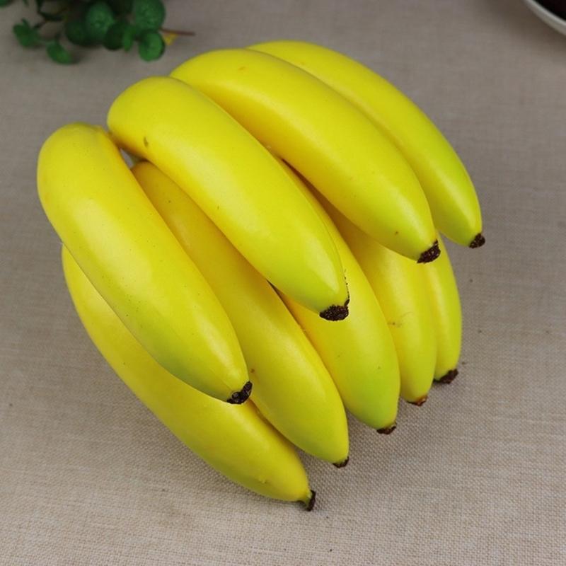 Banana Gialla Artificiale Gialla Simulazione Frutta Finta Negozio Decorazioni da Cucina