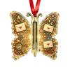 Santa Claus Christmas Tree Ornaments Snowman Butterfly Hanging Decorations  Tree Top Decoration