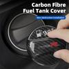 Car Logo Fuel Tank Cap Real Carbon Fibre Fuel Tank Cover Accessories For TypeR Accord Civic CRV Jazz Fit HRV Vezel Odyssey