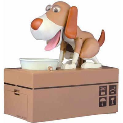 Çocuklar için Köpek Kumbara Karikatür Sevimli Çekici Para Biriktirme Bankası Dekoratif Kahverengi