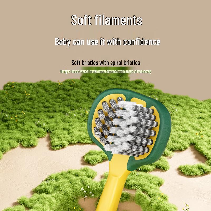 Sweetrip Children's Triple-Action Soft Toothbrush