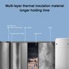 Wireless Portable Milk Bottle Warmer 37-55° Adjust Temperature Baby Warmer Bottle USB Rechargeable LED Display Milk Warmer
