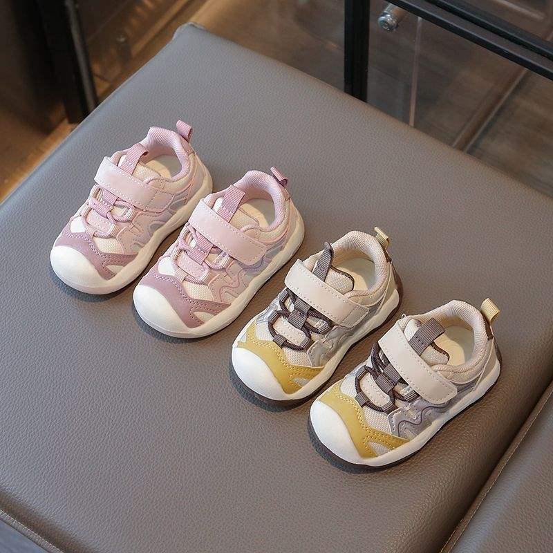 New shoes baby 2025 shoes autumn soft sole children's non-slip functional sports shoes girls and boys super soft