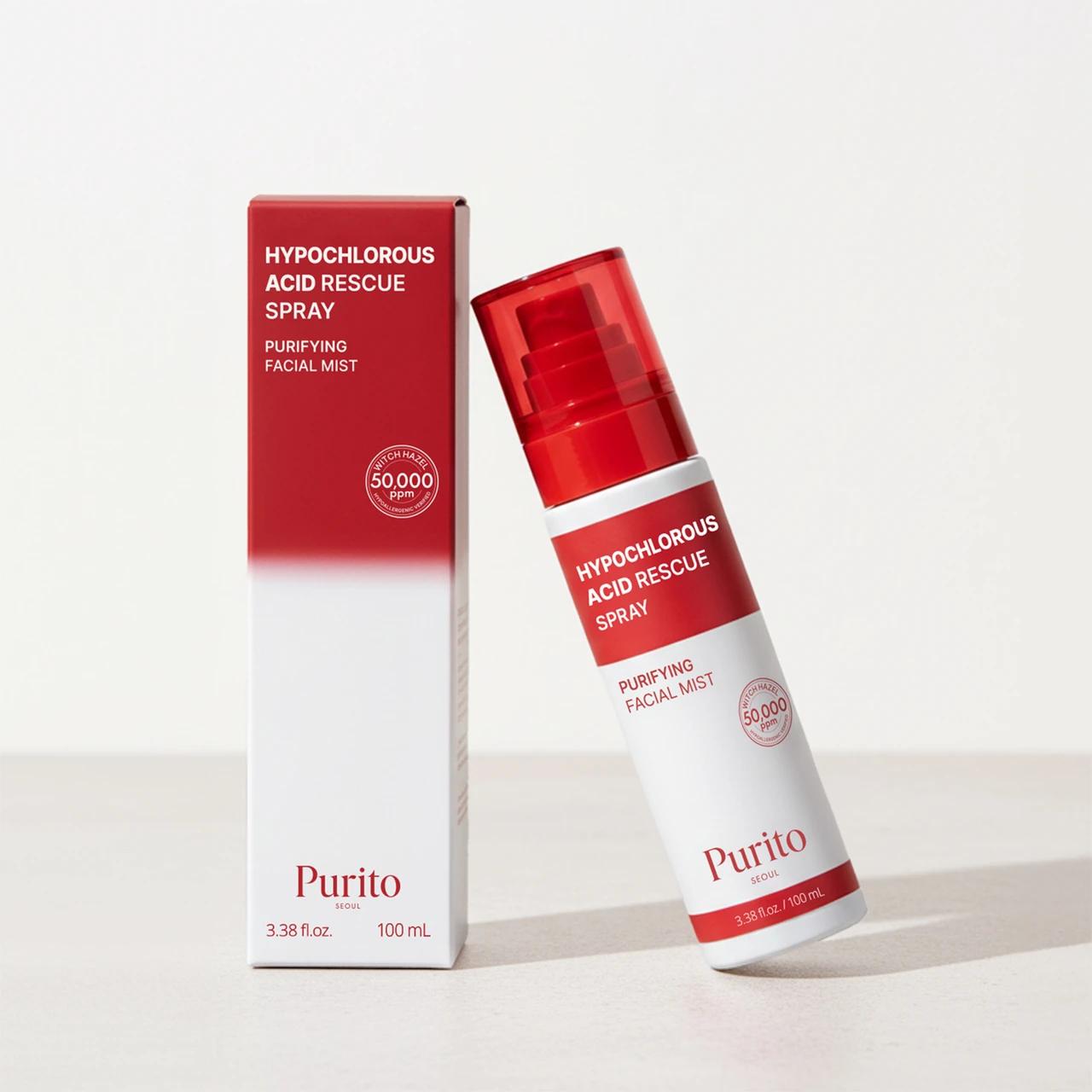 PURITO Hypochlorous Acid Rescue Spray 100ml - Image 4