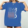 Women's Casual Short Sleeve T-Shirt Crew Neck Loose Fit Letter Print Fashion Top Comfortable Everyday Wear