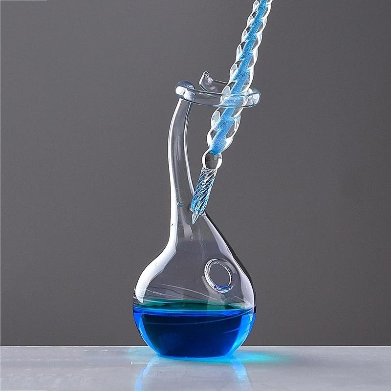 Suport de spălat stilou din sticlă Suport pentru stilou pentru scufundare manuală, cadou pentru școală, Papetarie, Organizator de birou, accesorii de decorare