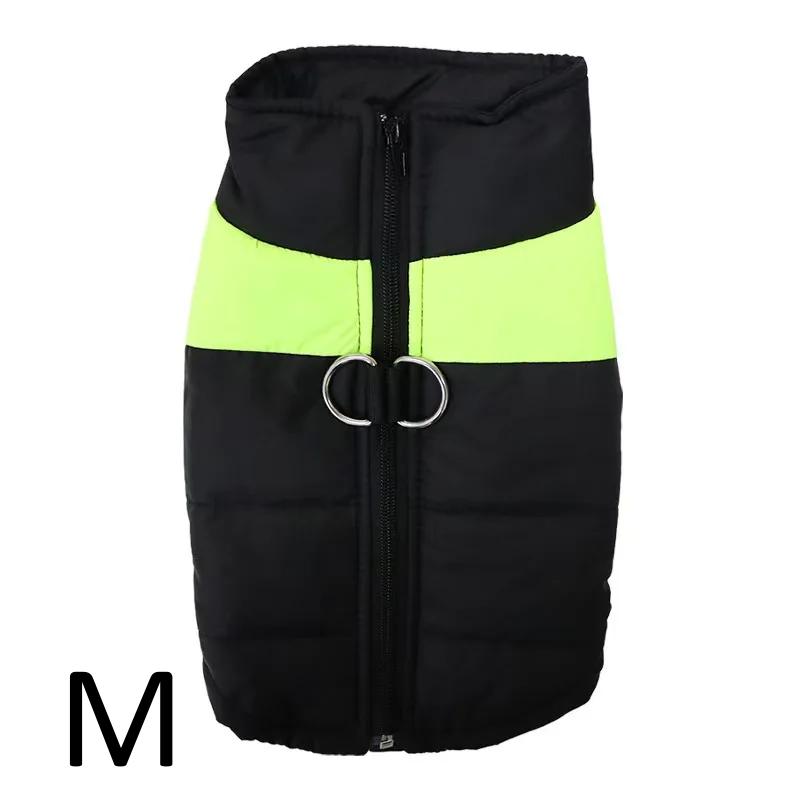 Waterproof Warm Dog Clothes Pet Coat Winter Vest Padded Zipper Jacket Dog Clothing for Small Medium Big Dogs Outfit