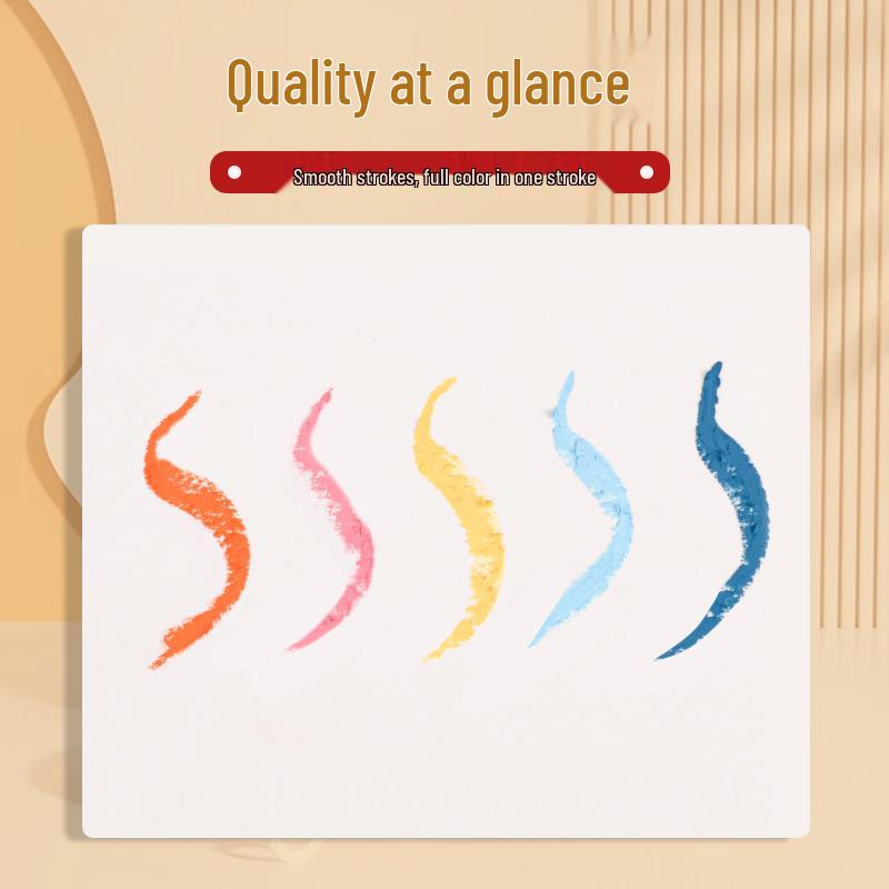 Xin San Cai Super Soft Heavy Color Oil Pastels Set: 24/36 Colors for Students' Art & DIY Projects