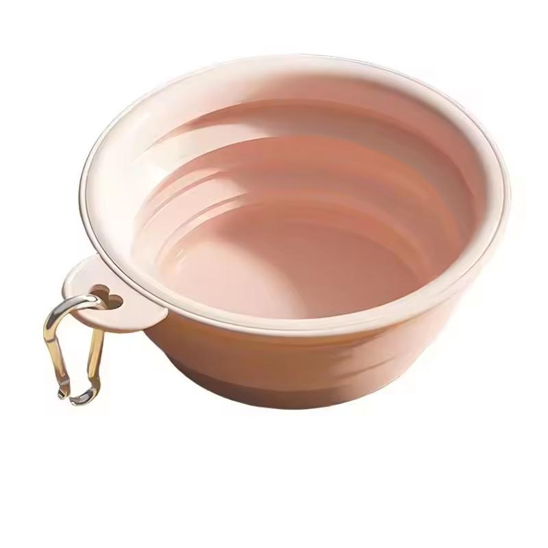 Silicone Collapsible Pet Bowl Portable Foldable Dog Travel Bowl Outdoor Hiking Camping Water Food Feeding Dish For Cat Dogs