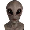 Halloween Alien Mask Scary Headgear UFO Source of props COS Alien Headgear