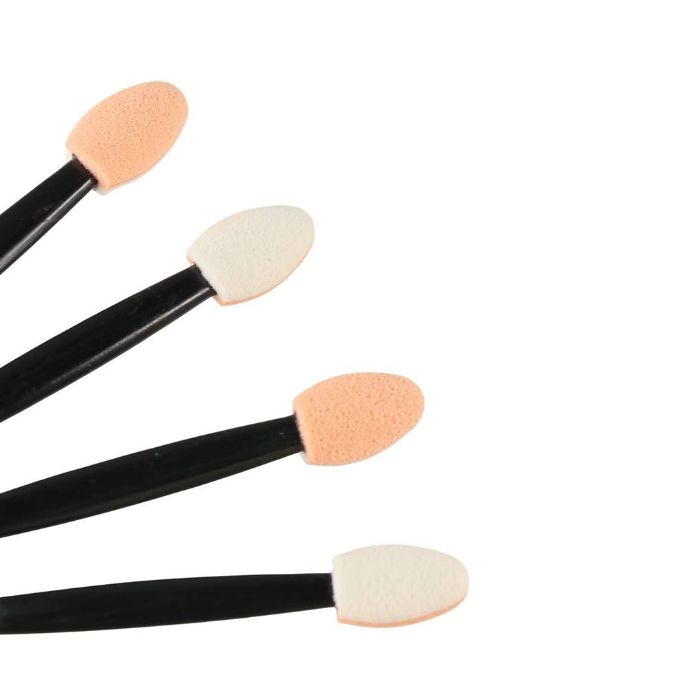 50Pcs Dyed Dual Sides Eye Shadow Applicator Dizzy Chrome Pigment Applicator  Home