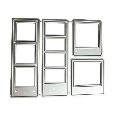 Matrițe de tăiat metal Pled Bloc Ștampile DIY Gravare Scrapbooking Decorațiuni