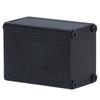 Aluminium Electric Box Waterproof Junction Enclosure Case Integrated for DIY Black