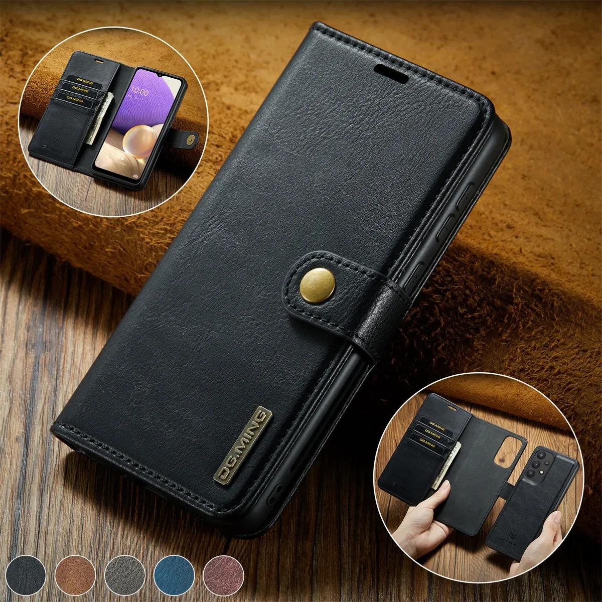 

Знімний магнітний шкіряний чохол для Samsung Galaxy S20 S21 FE S23 S22 Plus Note 20 Ultra A53 5G Wallet Card Holder Phone Case Galaxy Note 20 Ultra