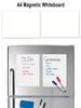 Whiteboard Sticker For A4 Size Writing Dry Erase PET Film For Refrigerator Kitchen Cabinet File Cabinet Message Board
