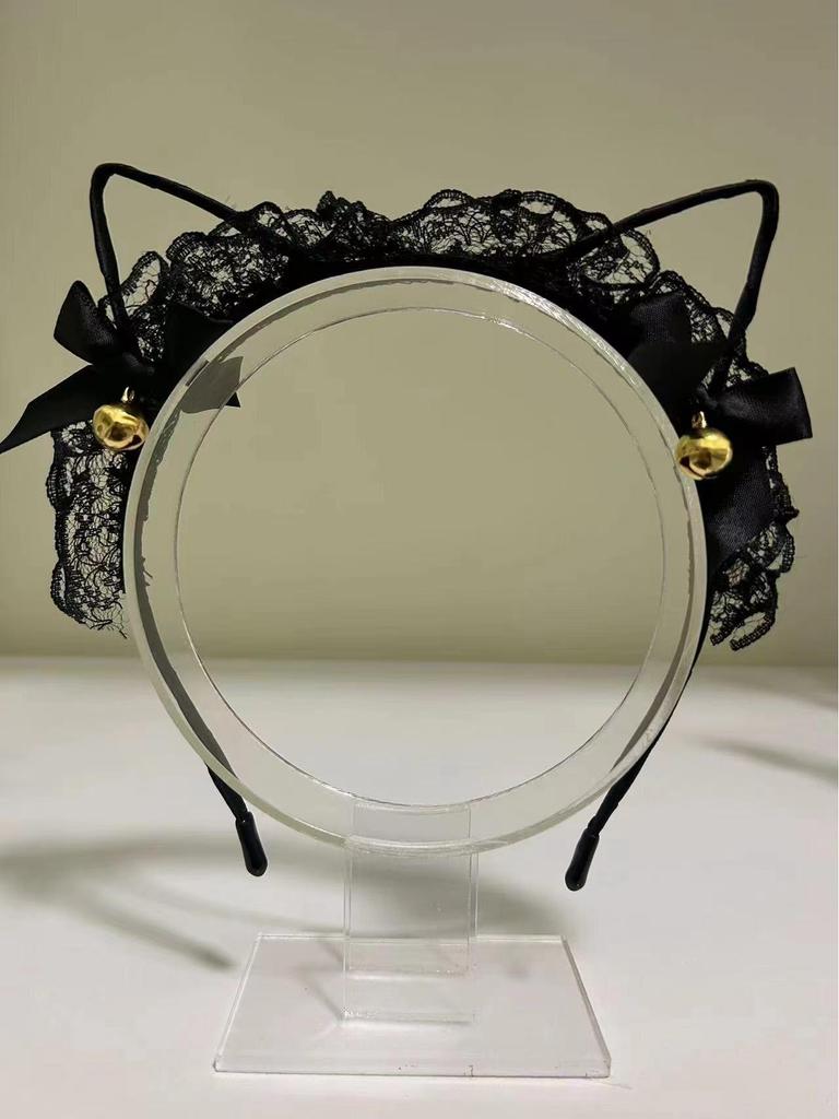 Set Lenjerie Milian Temptation: Mască de ochi din dantelă, Curea lanț de câine, Pălărie de poliție și Jucării amuzante pentru urechi