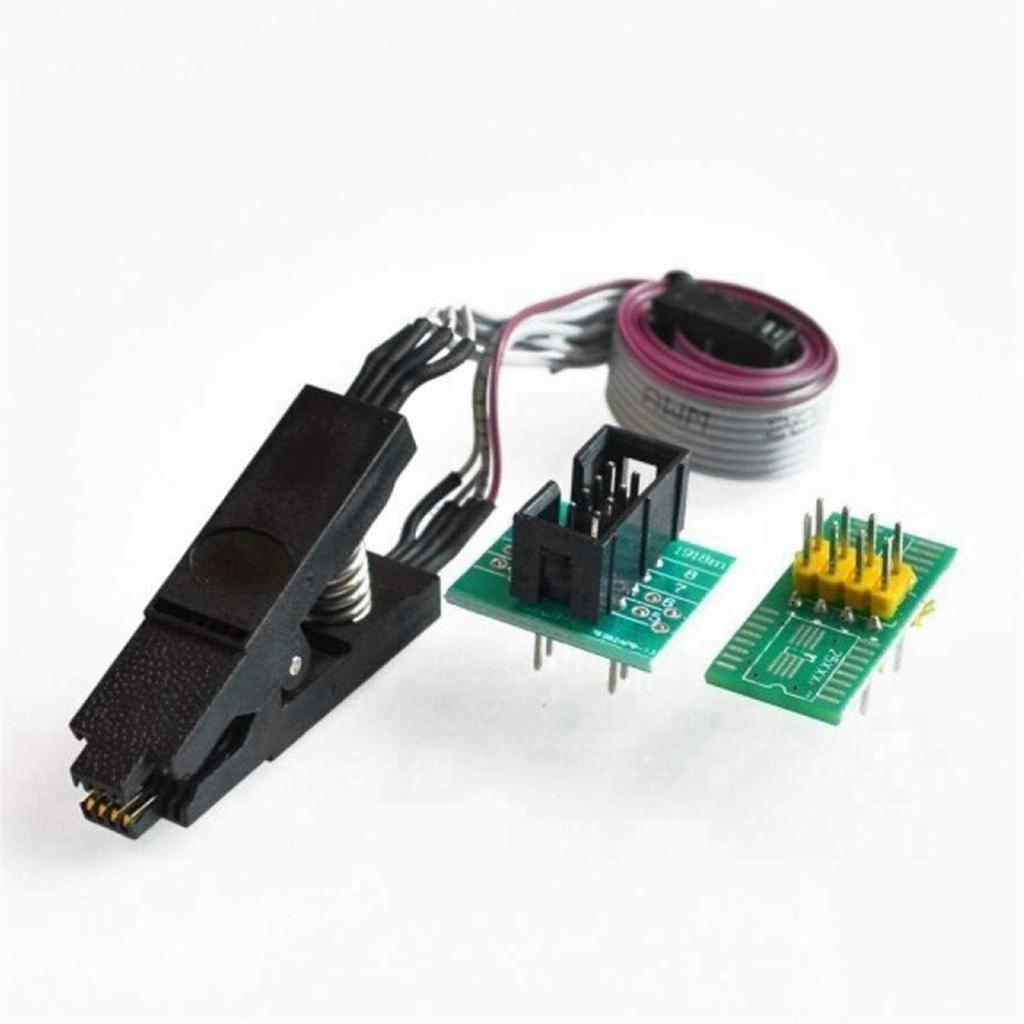 BHBL Programmer Test Clip SOP8 Clip Wide and Narrow Body 8-Pin Universal Clip Adapter Clip IC Socket Burning Chip Clip