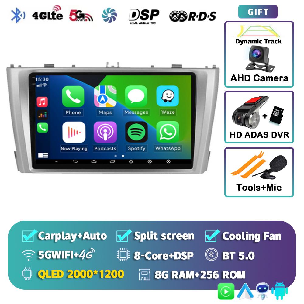 Android 14 Carplay Auto Radio Auto Pentru Toyota Avensis T27 2009 2010 2011 2012-2015 Navigație GPS Player Multimedia DSP Stereo 4G