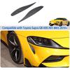 Soft Carbon Fiber Hood Vent Cover Trim Fit for Toyot@ Supra GR A90 A91 MK5 2019-2025, Headlight Side Vent Outlet Cover Trim, Side Air Conditioning