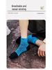 Herren- und Damen COOLMAX Zehensocken Schnelltrocknend Atmungsaktiv Schweißabsorbierend Wadenlang für Fitness und Outdoor-Laufen.