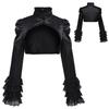 Lolita Gothic Cosplay Shawl With Polyester Fabric For Cosplay Events And Stage Shows