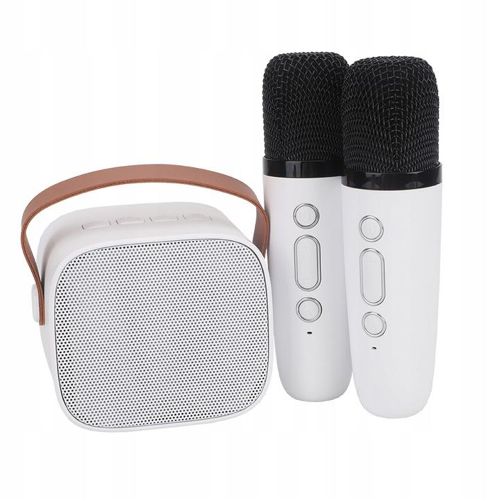 Mikrofon Bezprzewodowy Karaoke Głośnikiem Bluetooth Głośnik Z Kolorowym Led
