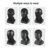 Motorcycle Balaclava Full Face Cover with Arm Sleeve Warmer Wind Shielding Breathable Motorbike Motocross Biker Cycle Riding Anti Practical Use