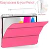 Transparent for iPad Air 6 Case 2024 Model with Pencil Slot Anti Bend Design for iPad Pro 11 Mini 6