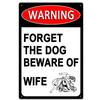 Metal Sign No Stupid People Tin Wall Decor Retro Home Bar Garage Man Cave