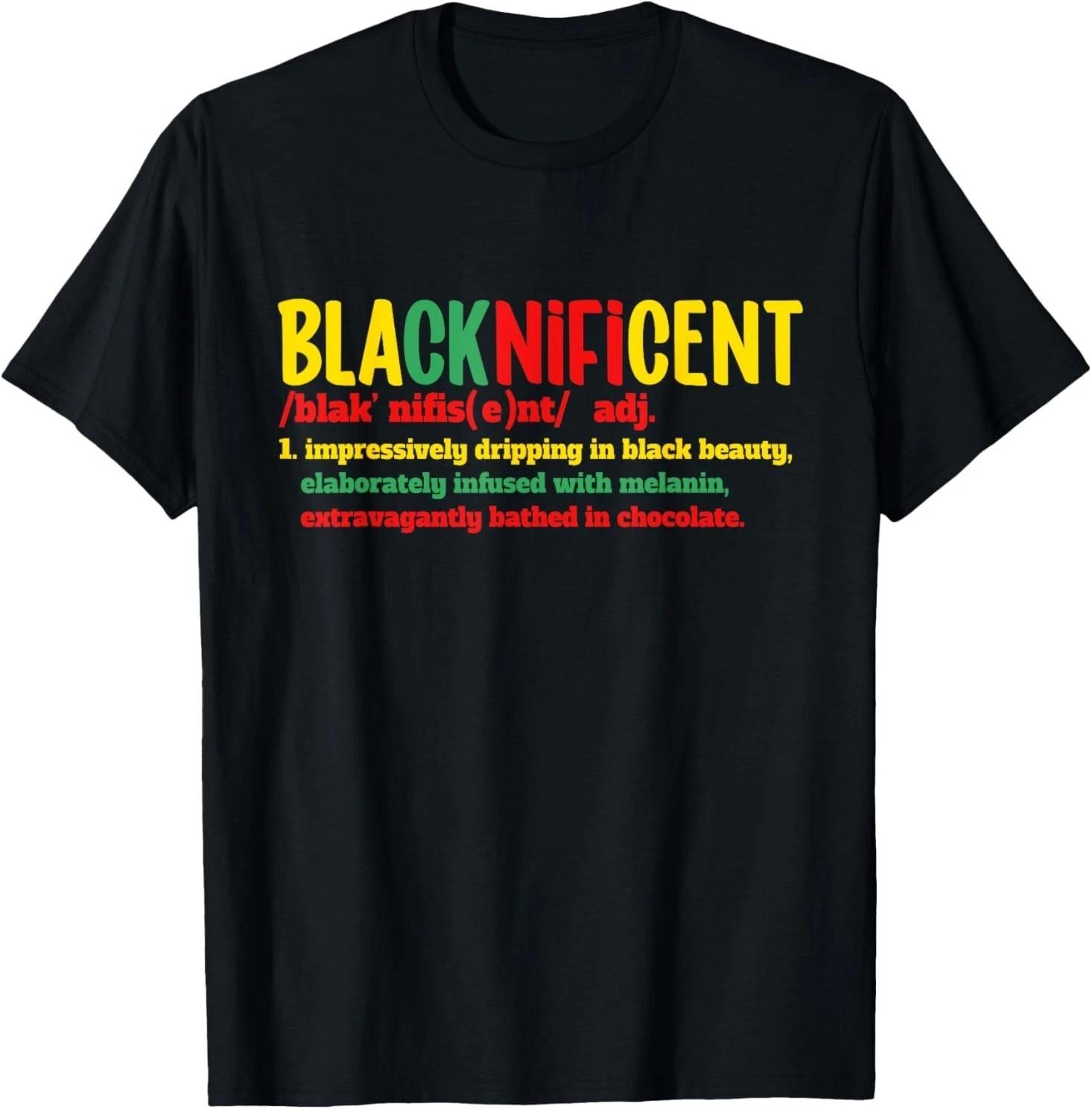 Blacknificent African American Black History T shirt 3XL