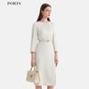 PORTS Women's 2025 Spring/Summer 3D Pleated Dress
