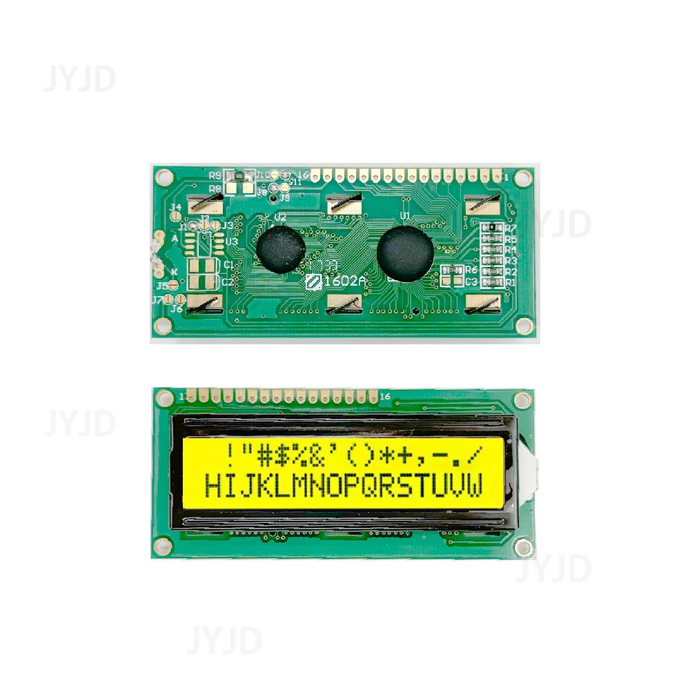LCD1602 Modül Mavi Yeşil Ekran Arduino İçin LCD1602A LCD Karakter UNO R3 Mega2560 Ekran PCF8574T IIC I2C Arayüzü