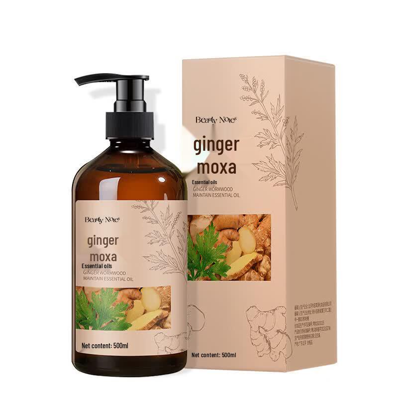 BEAUTY NOTES Mugwort Ginger Massage Essential Oil 500ml