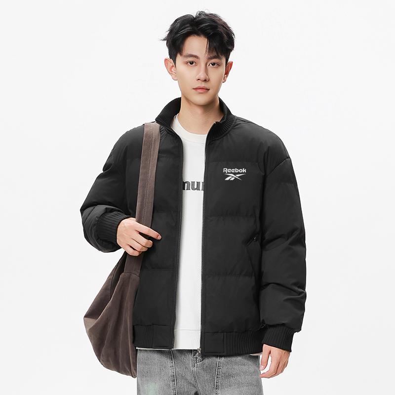 Reebok Puffer Jackets Unisex Stand Collar Thickened Padded Puffer Jacket 25SRM160U